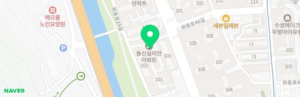 실리안아파트 어린이 놀이시설 지도 이미지