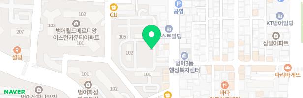 범어태왕아너스 101동 놀이터 지도 이미지