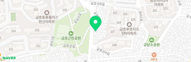 구립 금삼어린이집 옥상놀이터 지도 이미지