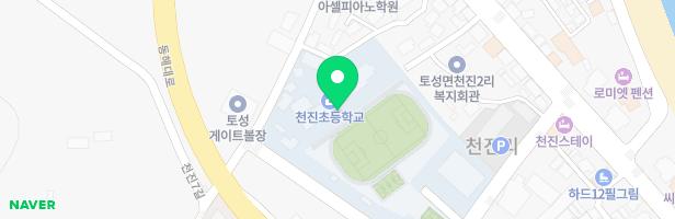 천진초등학교 놀이터 지도 이미지