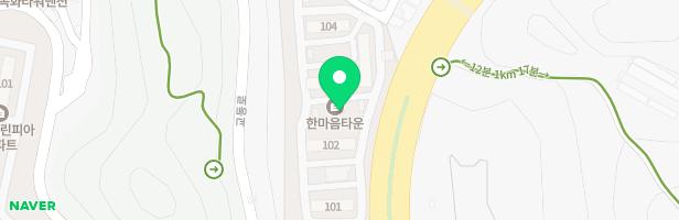 한마음타운 지도 이미지