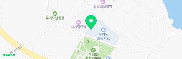 무녀도초등학교 병설유치원 지도 이미지
