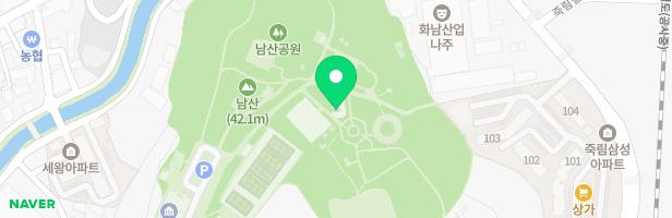 남산시민공원 어린이놀이터 지도 이미지