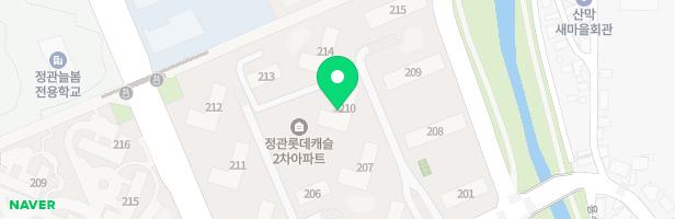부산정관롯데캐슬2차아파트 놀이터2(204동,205동사이) 지도 이미지