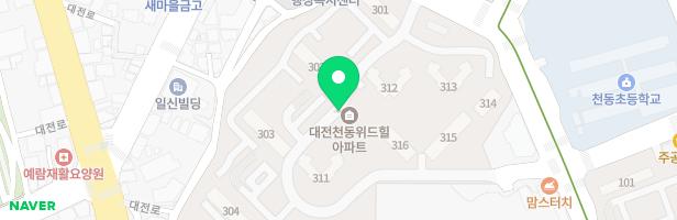 위드힐아파트 304동앞 어린이놀이터 1 지도 이미지
