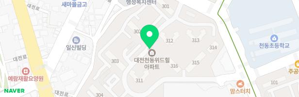 위드힐아파트 315동앞 어린이놀이터2 지도 이미지