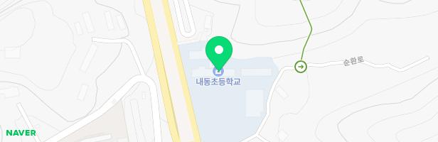 내동초등학교병설유치원 어린이놀이시설 지도 이미지