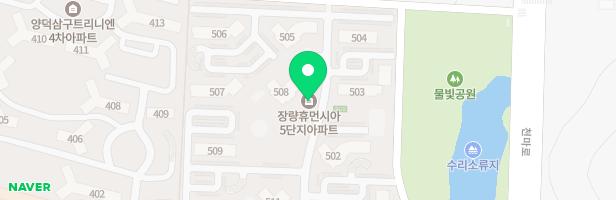 포항장량5단지아파트 놀이터(505동 508동 사이) 지도 이미지