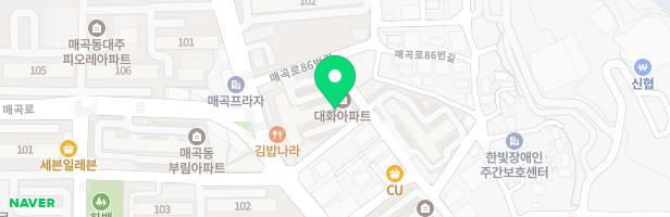 매곡동_대화아파트 지도 이미지