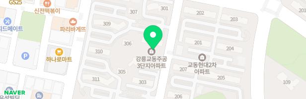 교동주공3단지 304동 놀이터 지도 이미지