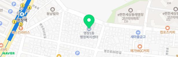 지혜어린이집 지도 이미지