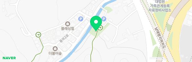 용마골 삼거리 소공원 놀이터 지도 이미지