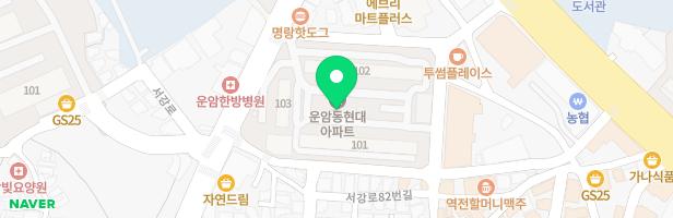 운암동_현대아파트(관리사무소뒤놀이터) 지도 이미지