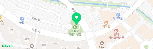 물장구어린이공원 지도 이미지