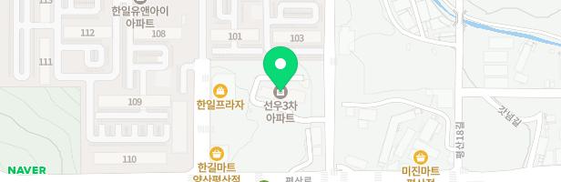 선우3차아파트 어린이놀이터 지도 이미지