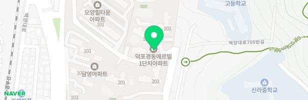 경동메르빌1단지 유아놀이터 지도 이미지
