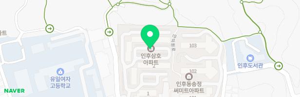 인후삼호아파트 어린이놀이터 지도 이미지