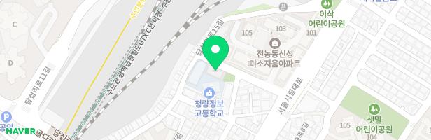 전농SK아파트 어린이놀이시설1(201동)-SH공사통합관리 지도 이미지