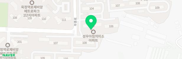 성우아침의미소 관리소 옆 놀이터 지도 이미지