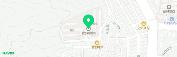 안기 경동아파트 놀이터1 지도 이미지