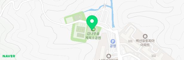 감나무골 물놀이공원 지도 이미지