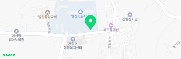 발산초등학교 지도 이미지