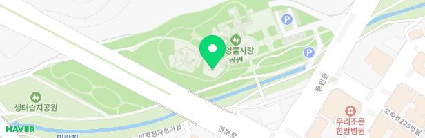 낙양물사랑공원 어린이놀이터 지도 이미지