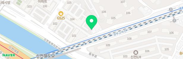 하나린어린이집 놀이터 지도 이미지