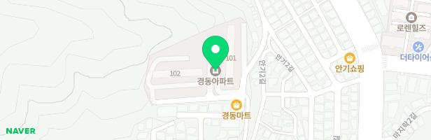 안기 경동아파트 놀이터2 지도 이미지