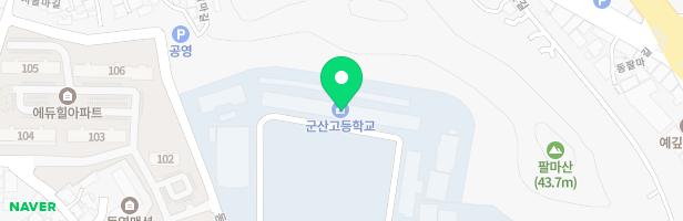 군산키즈궁어린이집 지도 이미지