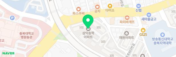개신송학삼익아파트 어린이놀이터 지도 이미지