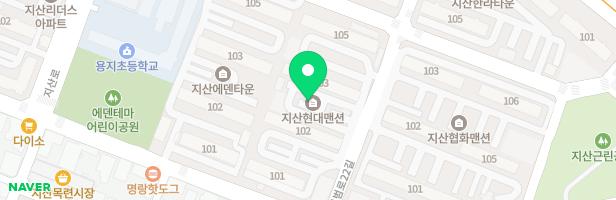 지산현대맨션 어린이 놀이터 지도 이미지