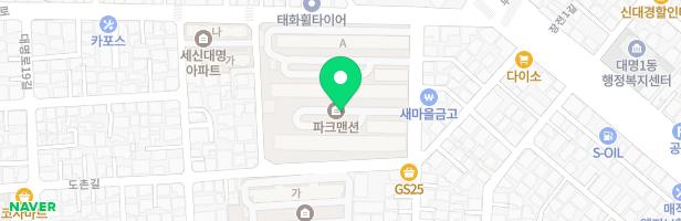 대명파크맨션 지도 이미지