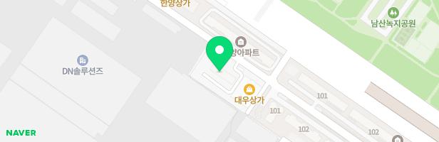 쌍용자동차사원아파트 놀이터 지도 이미지