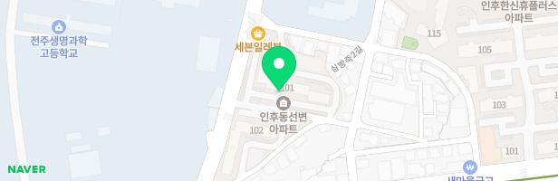 인후선변아파트102동 어린이놀이터 지도 이미지