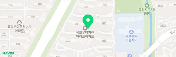 옥암우미파렌하이트 아파트 어린이놀이터2 지도 이미지