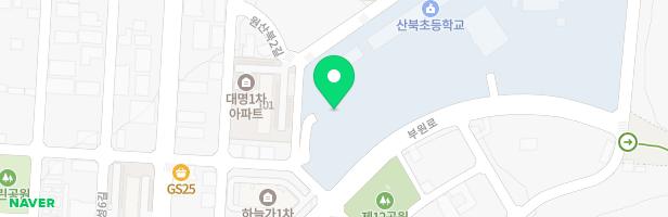 군산산북초등학교 지도 이미지