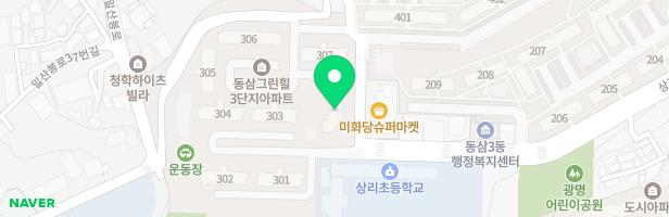 아이사랑어린이집 지도 이미지