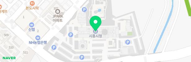시흥시청어린이집 지도 이미지