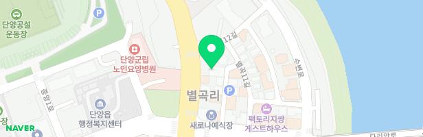 단양새싹어린이집 지도 이미지