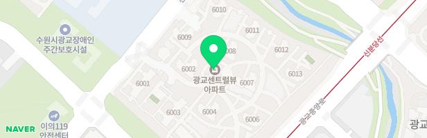광교 센트럴뷰 어린이놀이터 3 지도 이미지