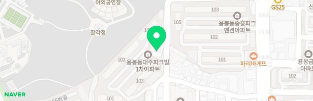하나유치원 야외놀이터 지도 이미지