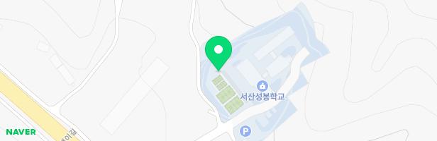 서산성봉학교 놀이시설 지도 이미지
