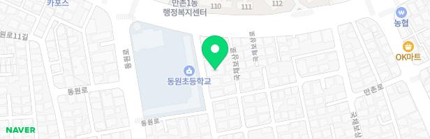 프랜즈유치원 어린이놀이시설 지도 이미지