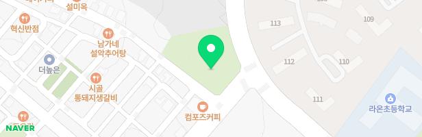 혁신도시 어린이공원3호 지도 이미지