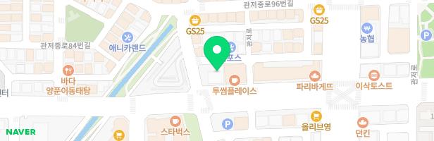 느리울유치원 지도 이미지
