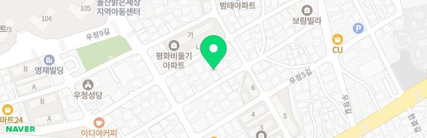 알라딘어린이집 놀이터 지도 이미지