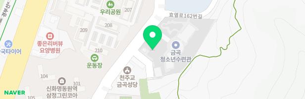 금곡근린공원 지도 이미지