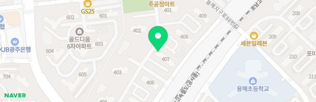 포미타운LH4단지 바다놀이터 지도 이미지