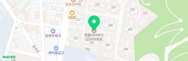 명륜I'PARK 101동 놀이터 지도 이미지